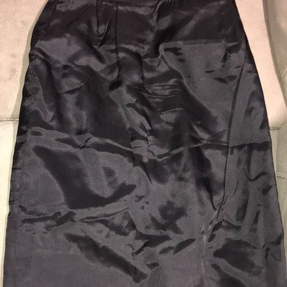 ADOLFO ATELIER skirt Black color Used Size 10 .Professionally Dri Clean Only - Picture 5 of 16